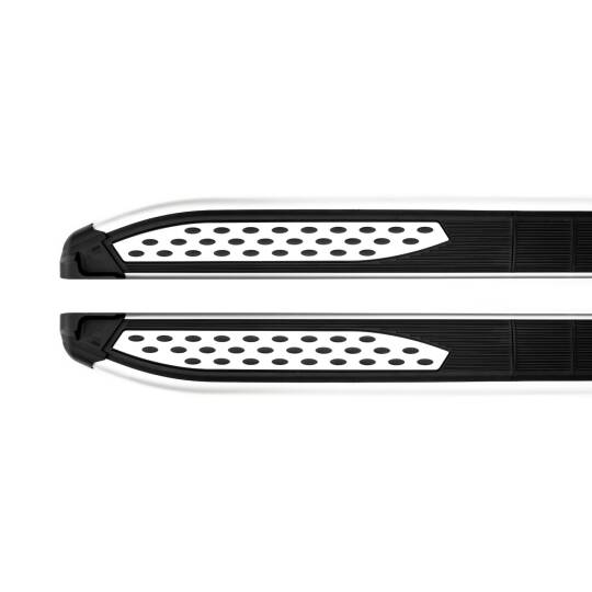 TURTLE Fits Peugeot Partner 2019-2025 / Lwb Side Step Plus Silver - 4