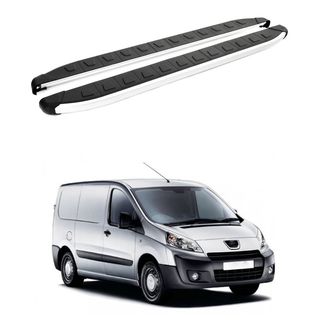 TURTLE Fits Peugeot Tepee Expert (Mk2) 2006-2016 / Swb Side Step Alyans Silver - 1