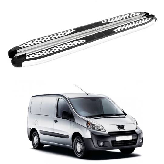 TURTLE Fits Peugeot Tepee Expert (Mk2) 2006-2016 / Swb Side Step Plus Silver