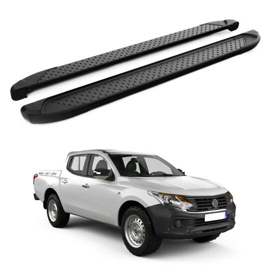 TURTLE Fits Ram 1200 2016-2021 Side Step Sapphire V1 Black