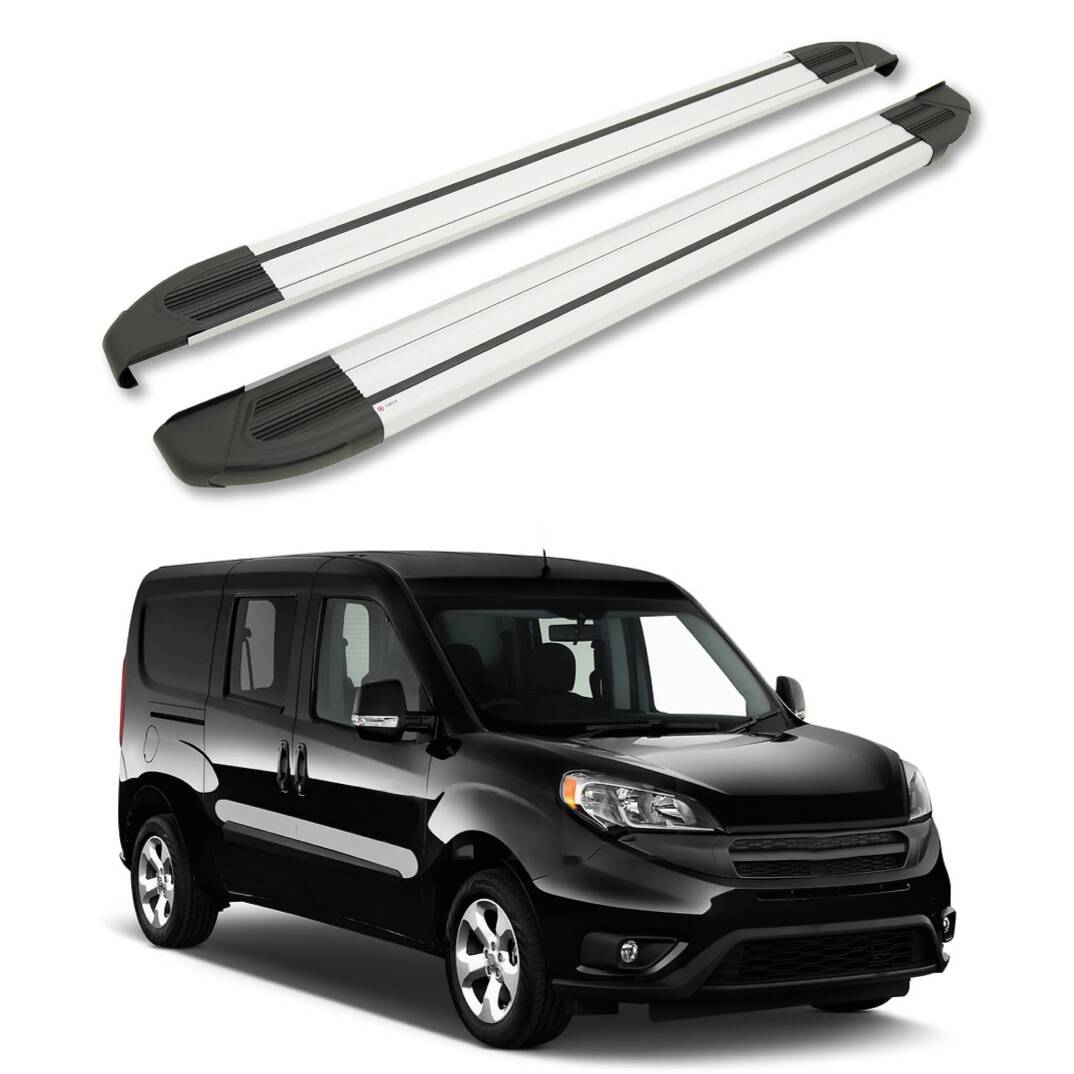 TURTLE Fits Ram Promaster 2014-2025 / Exlwb Side Step Brillant Silver - 1