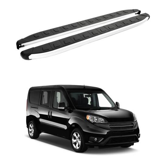 TURTLE Fits Ram Promaster 2014-2025 / Swb Side Step Alyans Silver