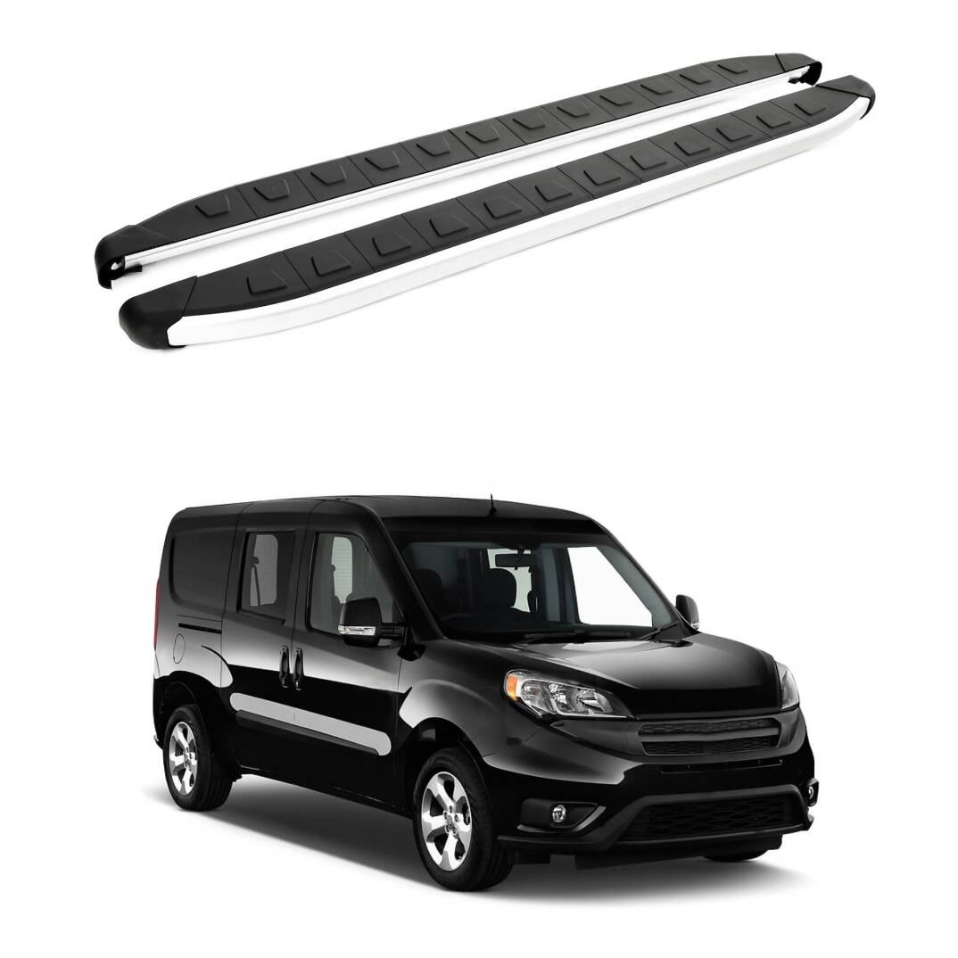 TURTLE Fits Ram Promaster 2014-2025 / Swb Side Step Alyans Silver - 1