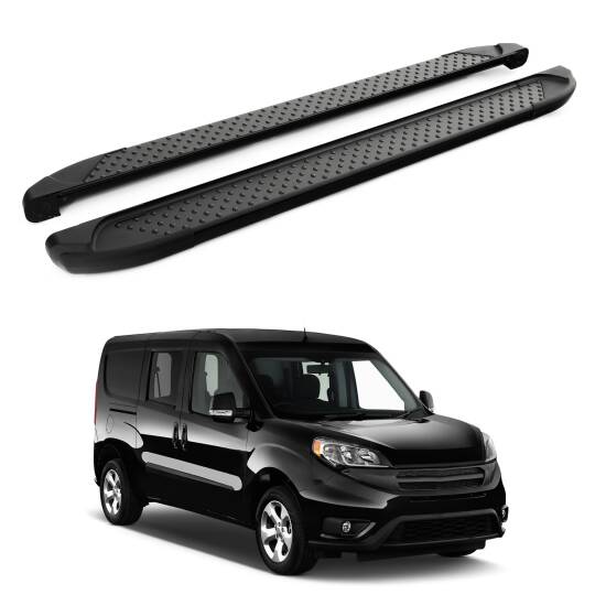 TURTLE Fits Ram Promaster 2014-2025 / Swb Side Step Sapphire V1 Black - 1