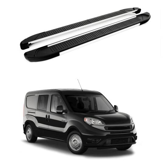 TURTLE Fits Ram Promaster City 2015-2025 / Lwb Side Step Another Silver