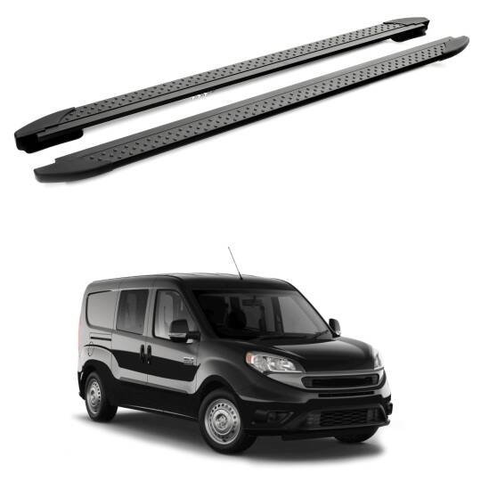 TURTLE Fits Ram Promaster City 2015-2025 / Lwb Side Step Era V1 Black