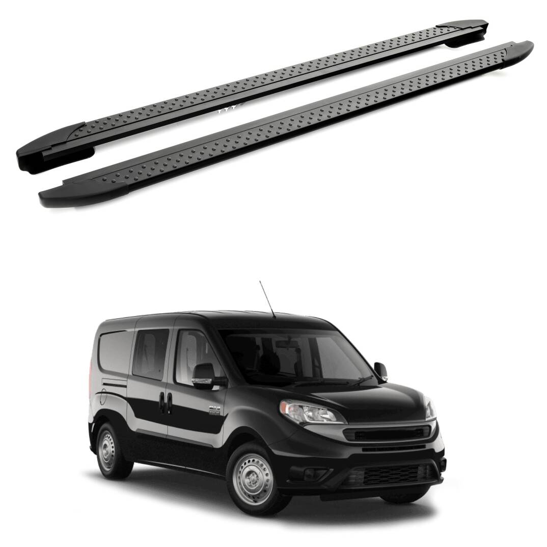 TURTLE Fits Ram Promaster City 2015-2025 / Lwb Side Step Era V1 Black - 1