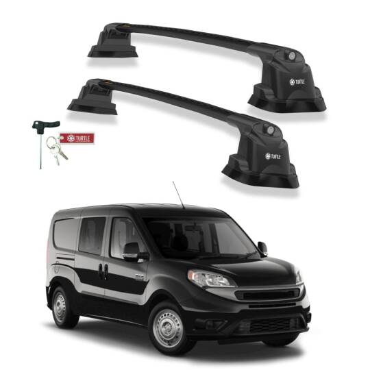 TURTLE Fits Ram Promaster City 2015-2025 Roof Rack Air3 Black