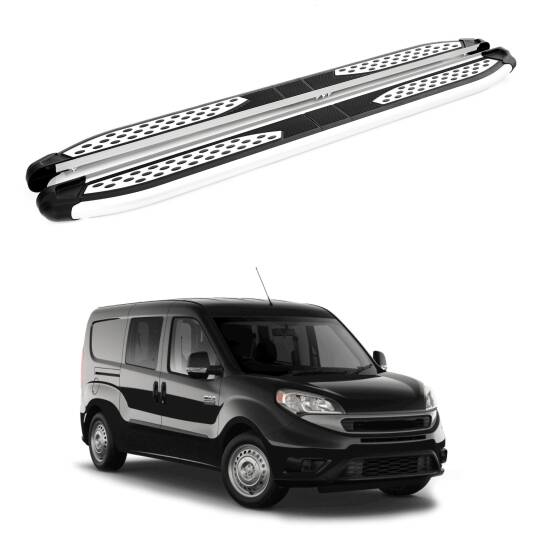 TURTLE Fits Ram Promaster City 2015-2025 / Swb Side Step Plus Silver