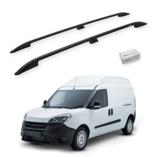 TURTLE Fits Ram V1000 2010-2021 / Lwb Roof Rail Crown Black