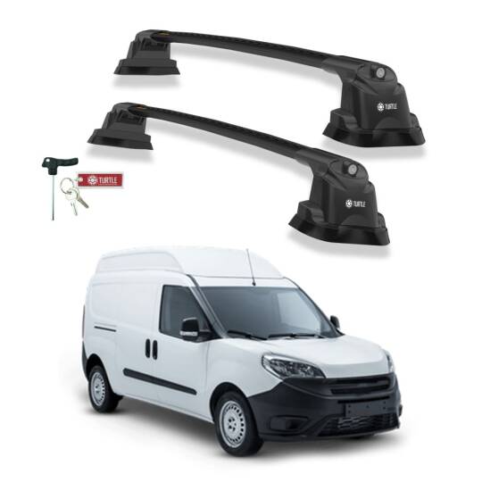 TURTLE Fits Ram V1000 2010-2021 Roof Rack Air3 Black