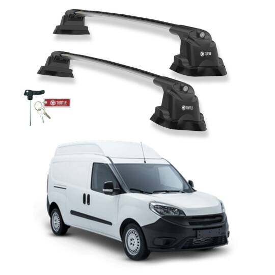 TURTLE Fits Ram V1000 2010-2021 Roof Rack Air3 Silver