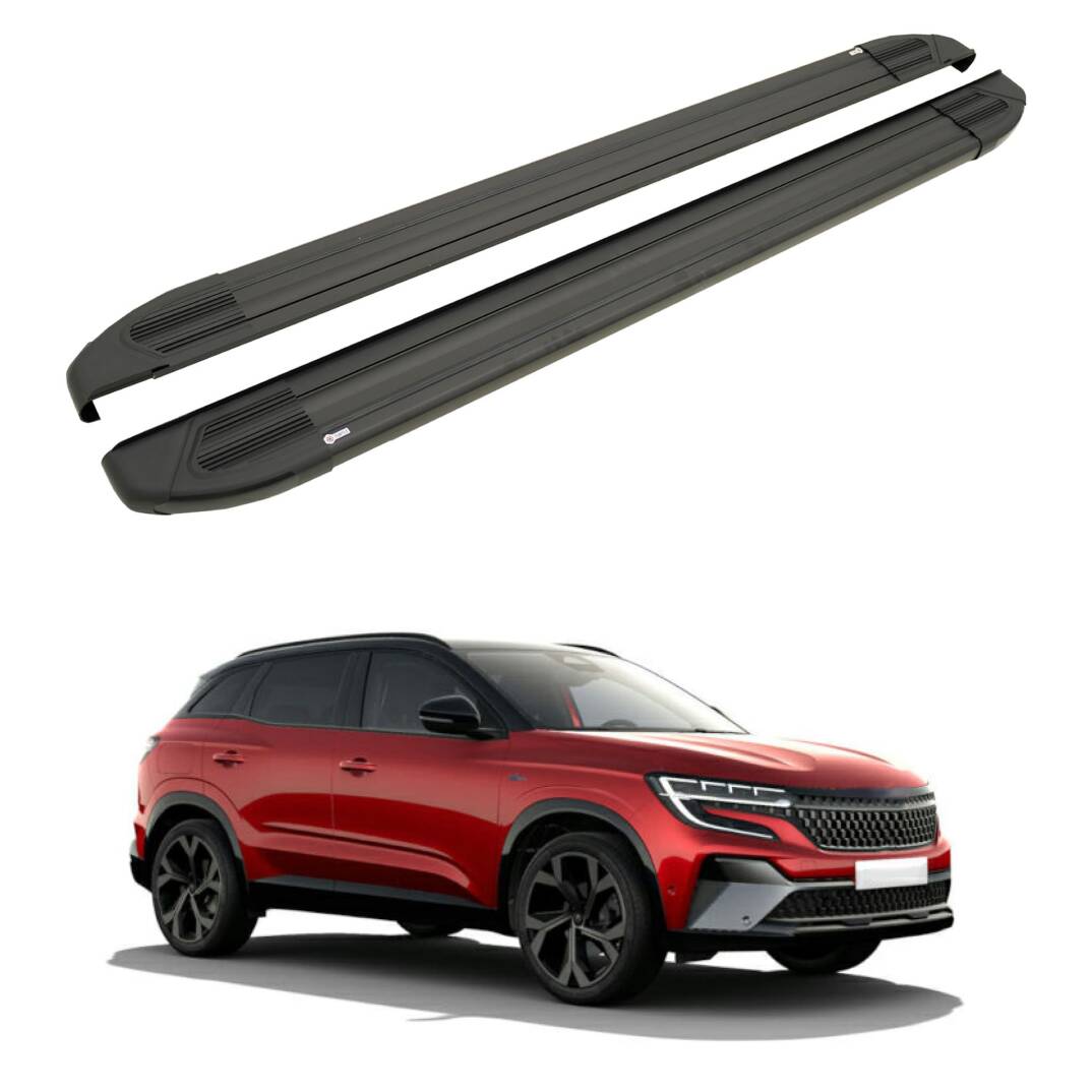 TURTLE Fits Renault Austral 2022-2025 Side Step Brillant Black - 1