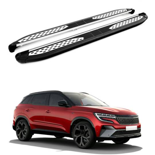 TURTLE Fits Renault Austral 2022-2025 Side Step Plus Black