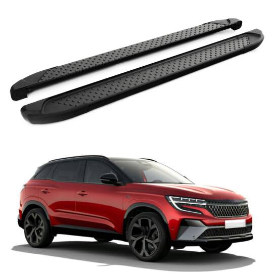 TURTLE Fits Renault Austral 2022-2025 Side Step Sapphire V1 Black
