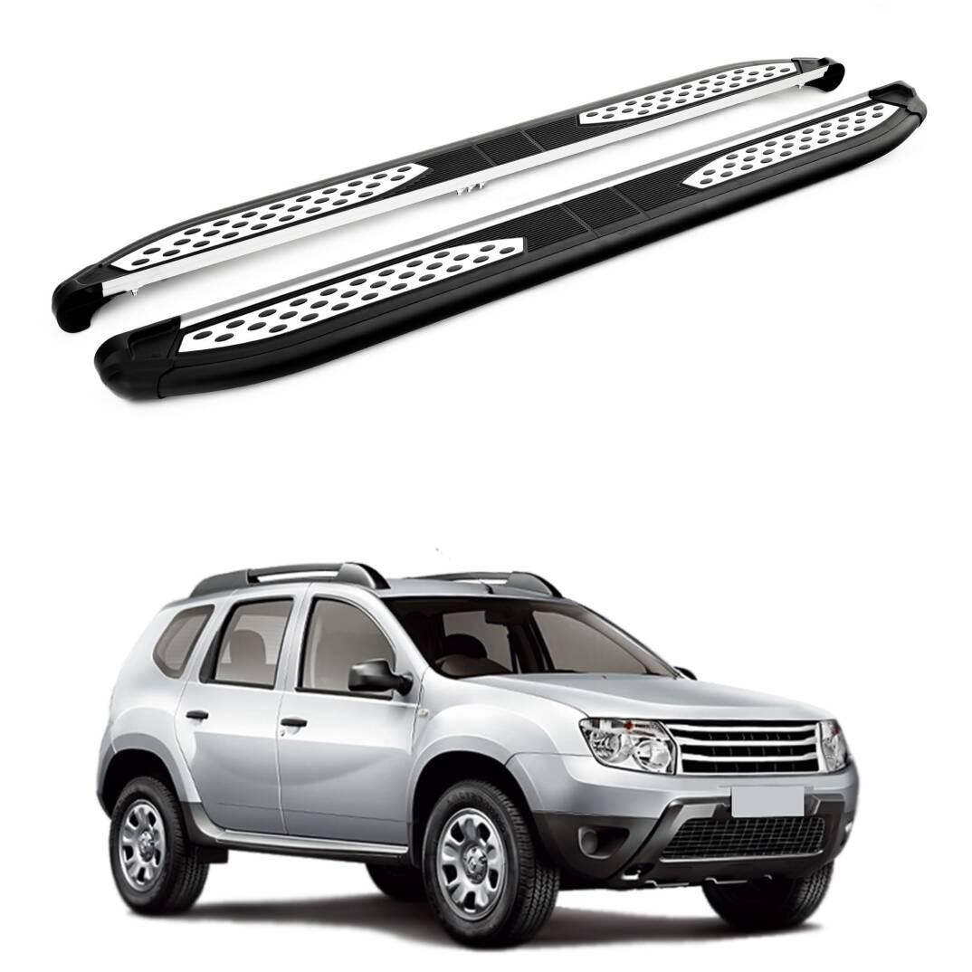 TURTLE Fits Renault Duster (Hs) 2010-2013 Side Step Plus Black - 1