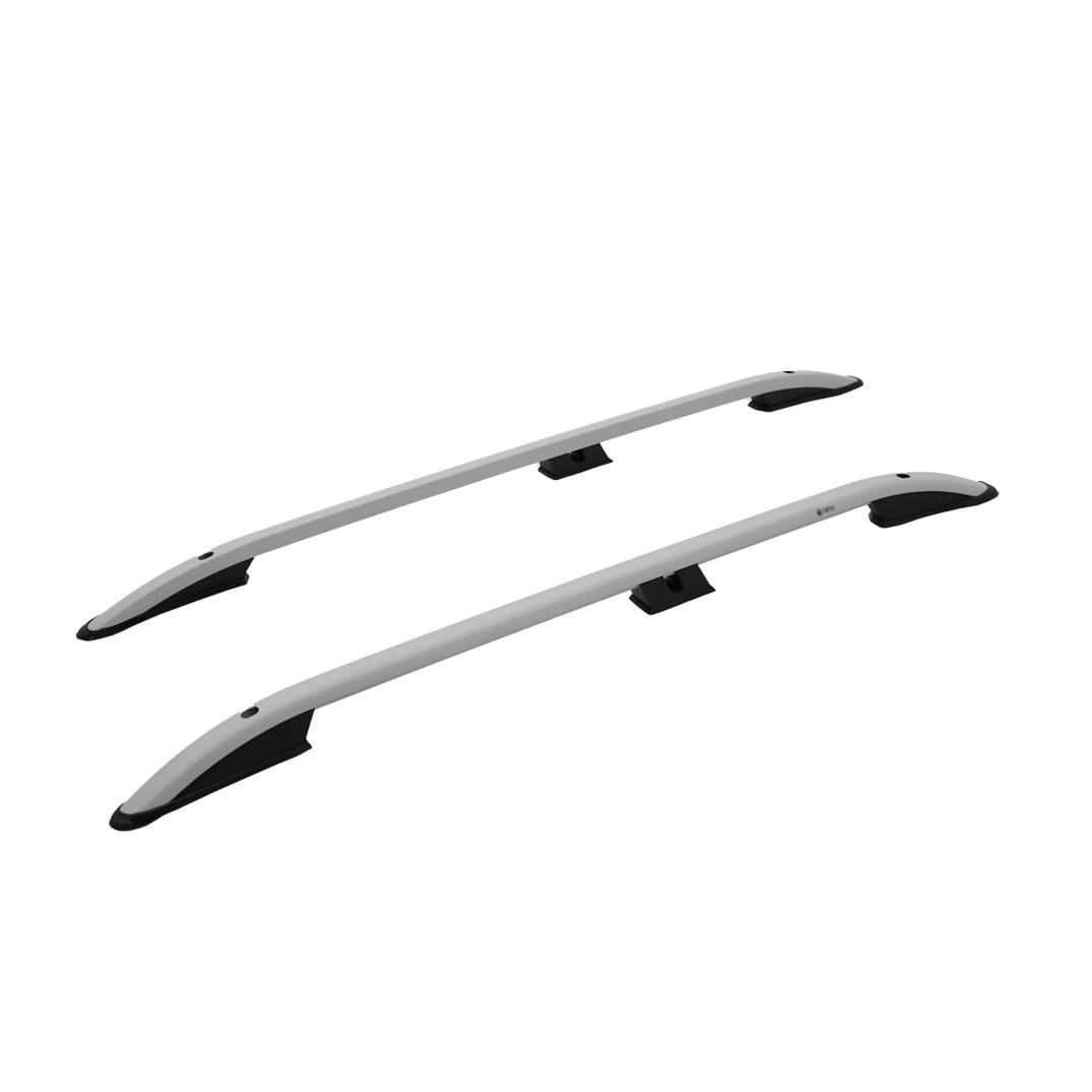 TURTLE Fits Renault Express 2021-2025 Roof Rail Crown Silver - 1