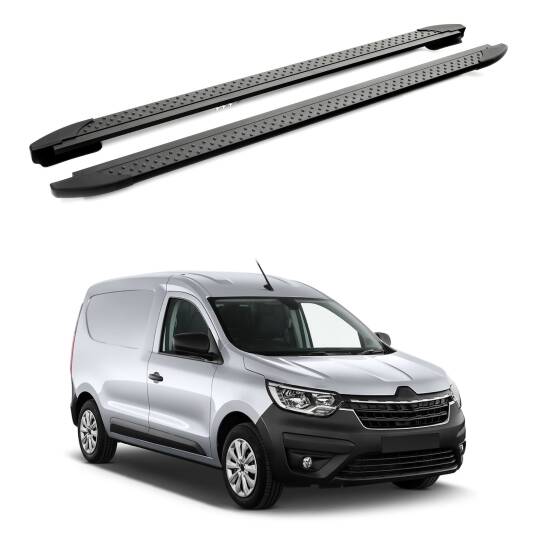 TURTLE Fits Renault Express 2021-2025 Side Step Era V2 Black