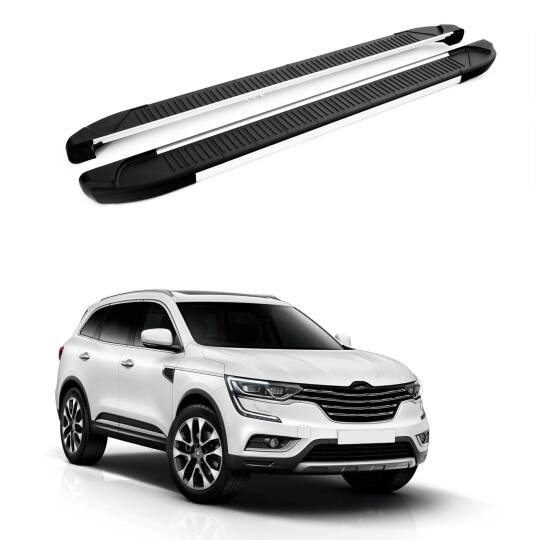 TURTLE Fits Renault Koleos 2017-2025 Side Step Another Silver