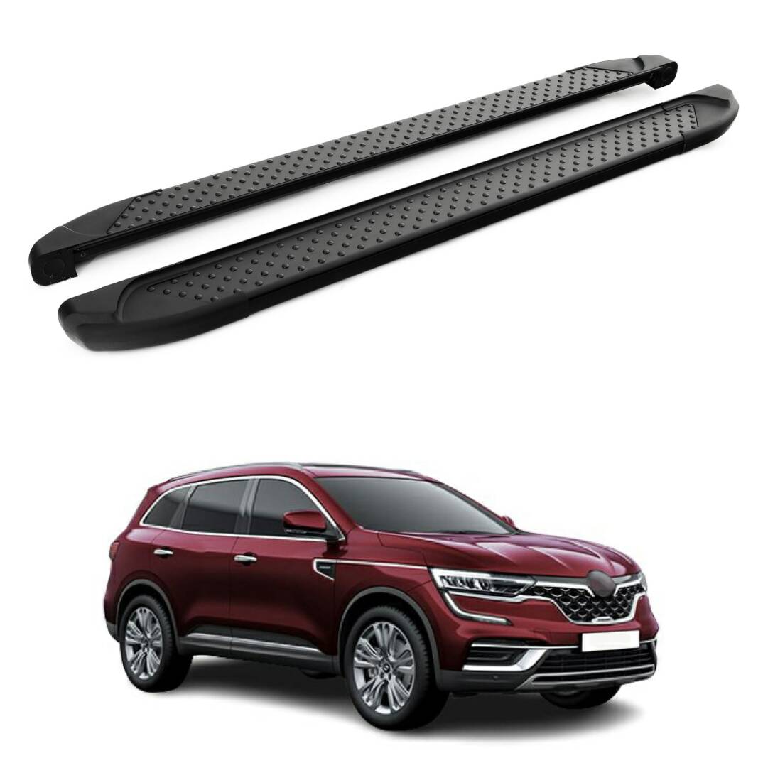 TURTLE Fits Renault Samsung Qm6 2017-2020 Side Step Sapphire V1 Black - 1