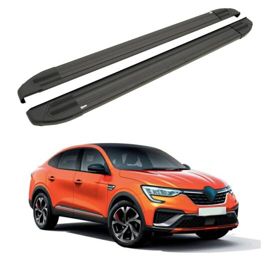 TURTLE Fits Renault Samsung Xm3 2020-2025 Side Step Brillant Black