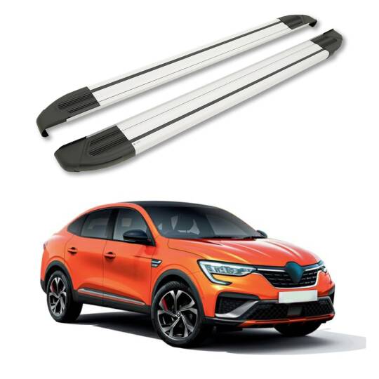 TURTLE Fits Renault Samsung Xm3 2020-2025 Side Step Brillant Silver
