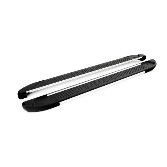 TURTLE Fits Renault Trafic (X83) 2001-2014 / Lwb Side Step Another Silver - 2