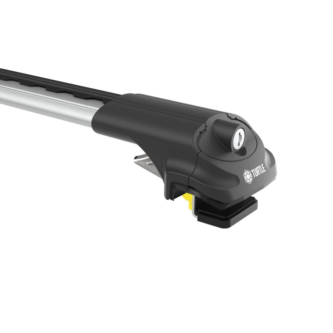 TURTLE Fits Seat Alhambra I 1996-2000 Roof Rack Air1 Silver - 6