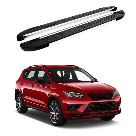 TURTLE Fits Seat Ateca 2016-2025 Side Step Another Silver
