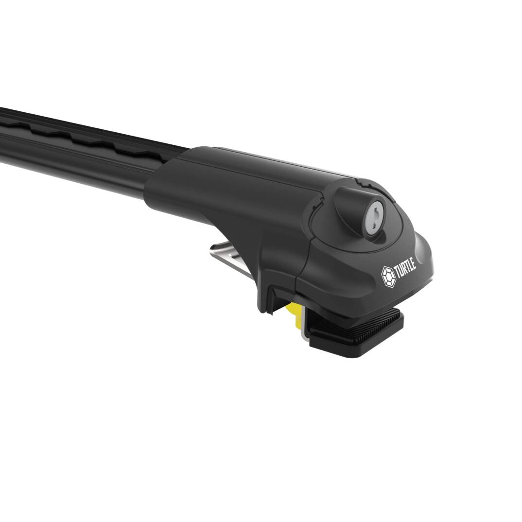TURTLE Fits Skoda Yeti (5L) 2009-2017 Roof Rack Air1 Black - 6