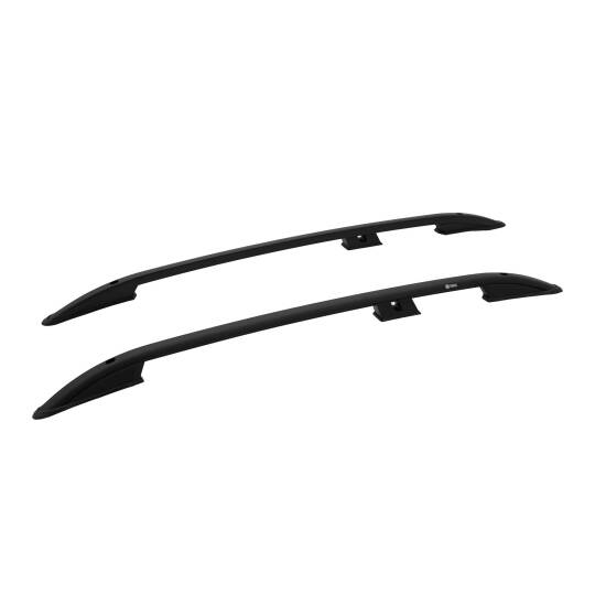 TURTLE Fits Ssangyong Korando (C200) 2010-2019 Roof Rail Crown Black