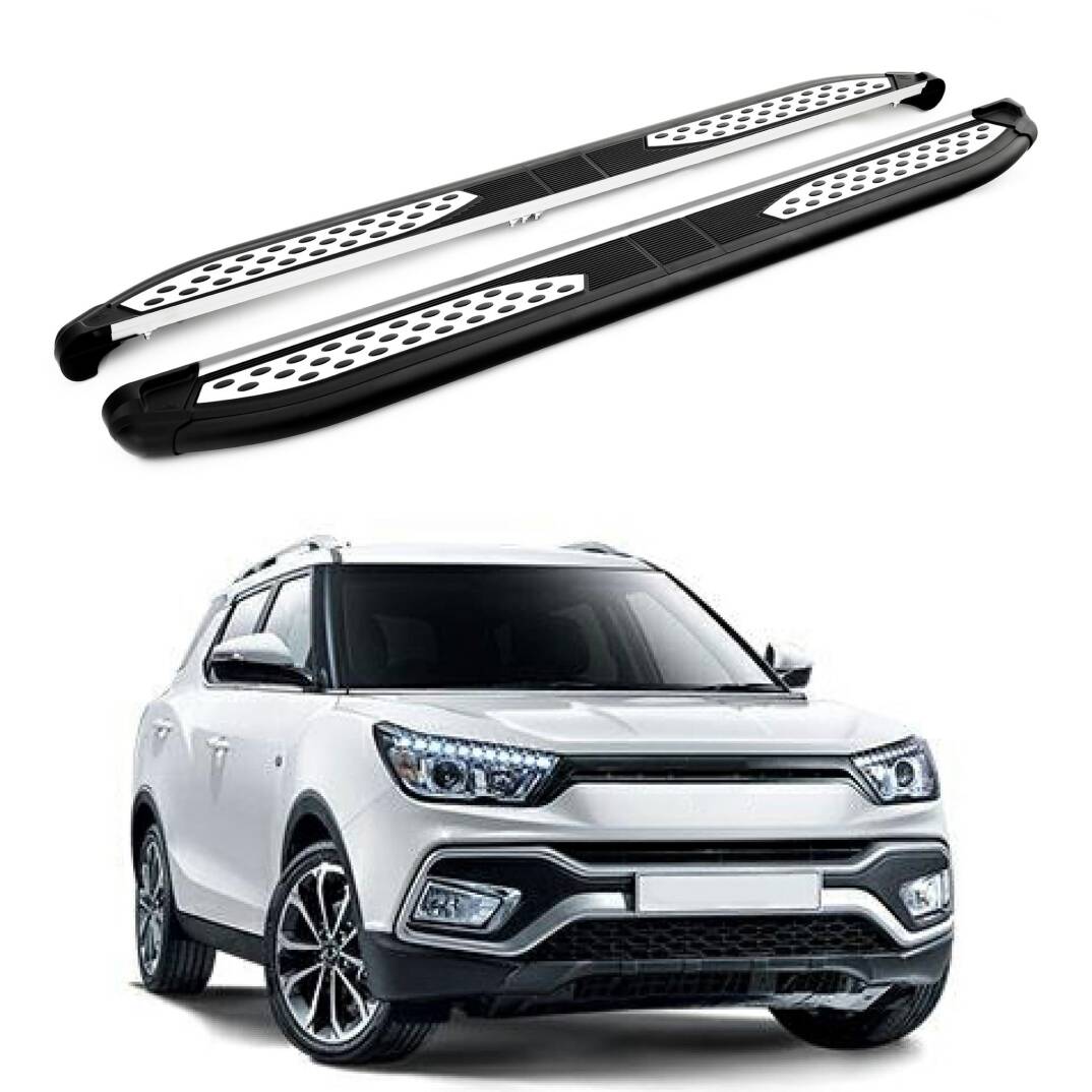 TURTLE Fits Ssangyong Tivoli Xlv 2016-2020 Side Step Plus Black - 1
