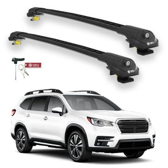 TURTLE Fits Subaru Evoltis 2020-2025 Roof Rack Air1 Black