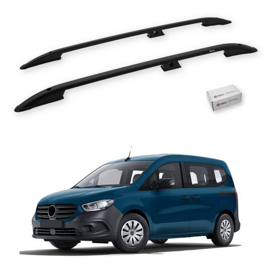 TURTLE Fits Suzuki Grand Vitara (Jt) 2005-2014 Roof Rail Crown Black