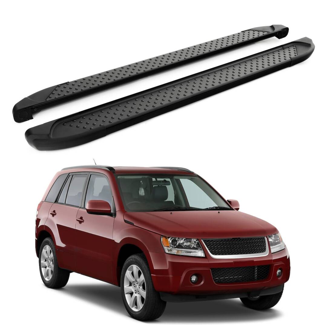 TURTLE Fits Suzuki Grand Vitara (Jt) 2005-2014 Side Step Sapphire V1 Black - 1
