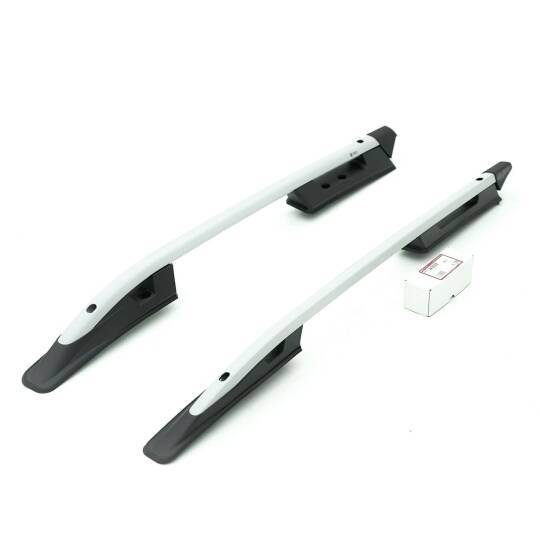 TURTLE Fits Toyota Hilux 2005-2014 Roof Rail Falcon Silver - 2