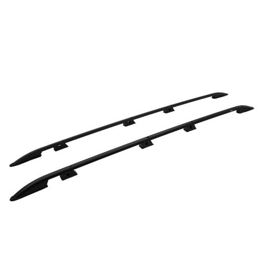 TURTLE Fits Toyota Proace (Mk3) 2017-2025 / Lwb Roof Rail Crown Black
