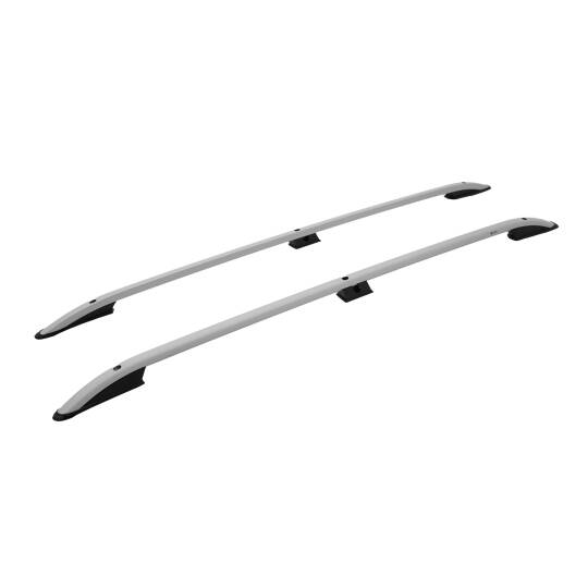 TURTLE Fits Vauxhall Combo D 2012-2018 / Lwb Roof Rail Crown Silver