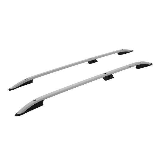 TURTLE Fits Vauxhall Combo D 2012-2018 / Swb Roof Rail Crown Silver