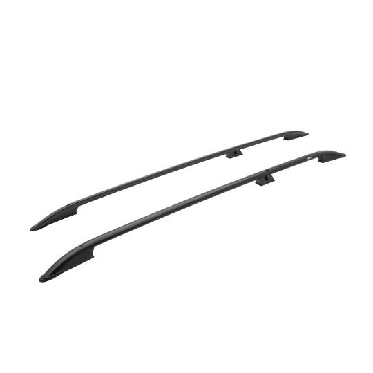 TURTLE Fits Vauxhall Combo Life 2019-2025 / Lwb Roof Rail Crown Black