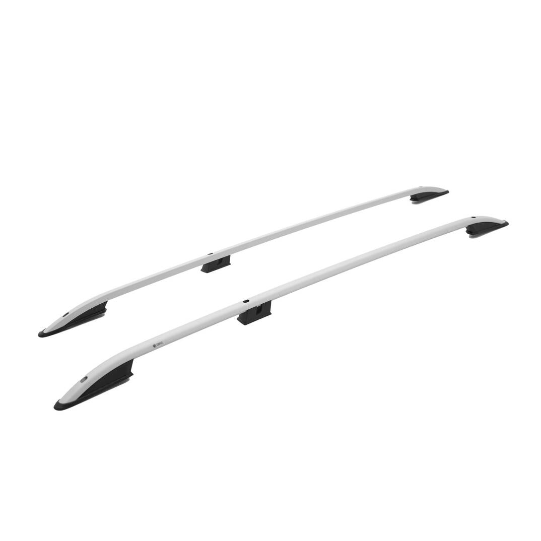 TURTLE Fits Vauxhall Combo Life 2019-2025 / Lwb Roof Rail Crown Silver - 1