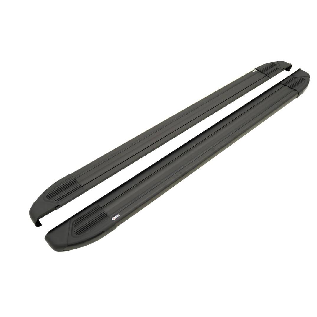 TURTLE Fits Vauxhall Movano 2021-2025 / Lwb Side Step Brillant Black - 1