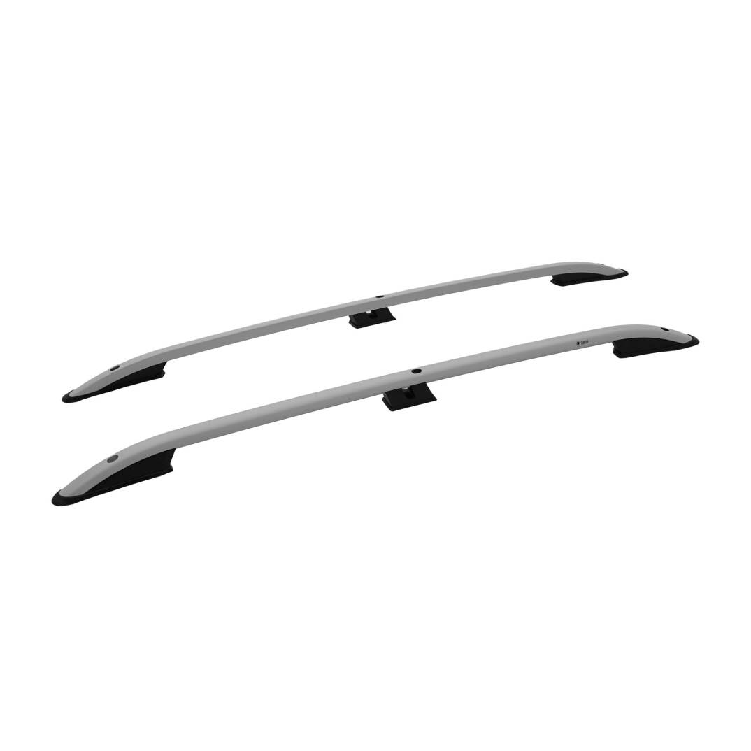 TURTLE Fits Volkswagen Caddy 2020-2025 / Swb Roof Rail Crown Silver - 1