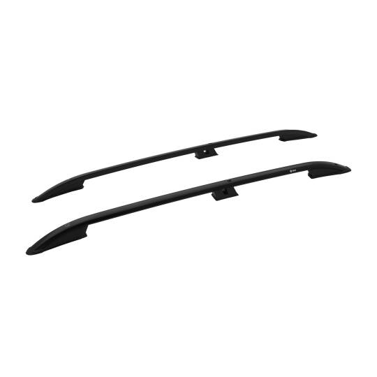 TURTLE Fits Volkswagen Caddy (2K) 2003-2019 / Swb Roof Rail Crown Black