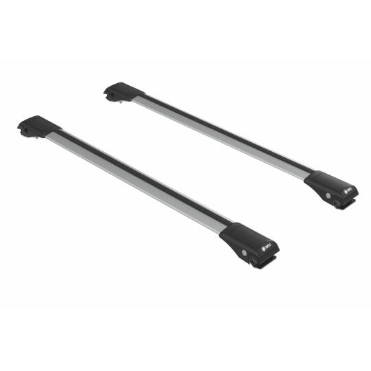 TURTLE Fits Volkswagen Nivus 2021-2025 Roof Rack Shark Silver - 1