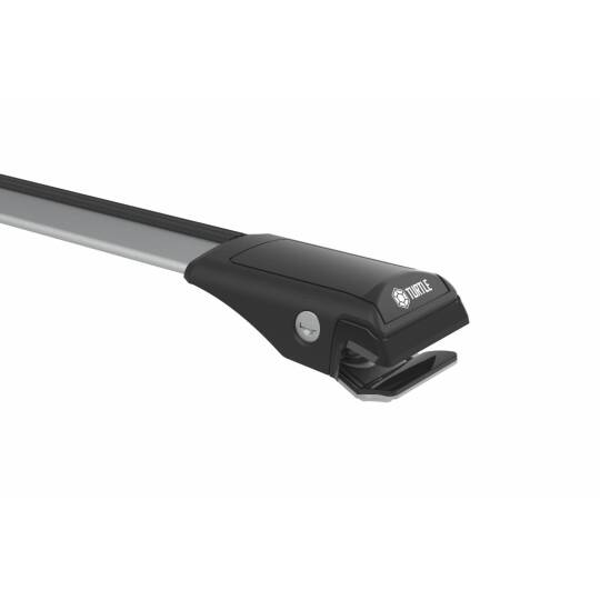 TURTLE Fits Volkswagen Nivus 2021-2025 Roof Rack Shark Silver - 2