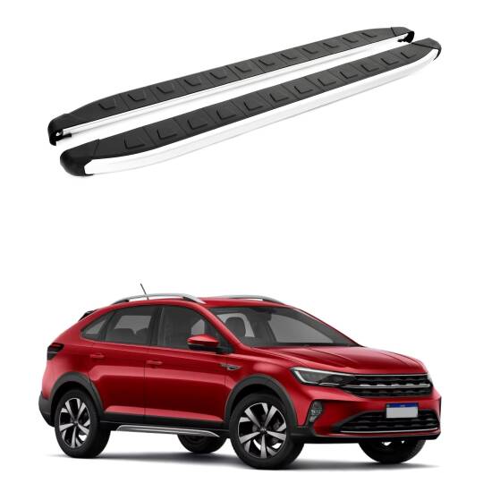 TURTLE Fits Volkswagen Nivus 2021-2025 Side Step Alyans Silver