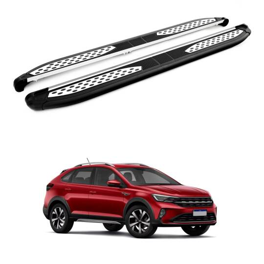 TURTLE Fits Volkswagen Nivus 2021-2025 Side Step Plus Black