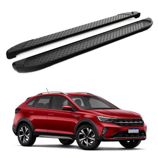TURTLE Fits Volkswagen Nivus 2021-2025 Side Step Sapphire V1 Black