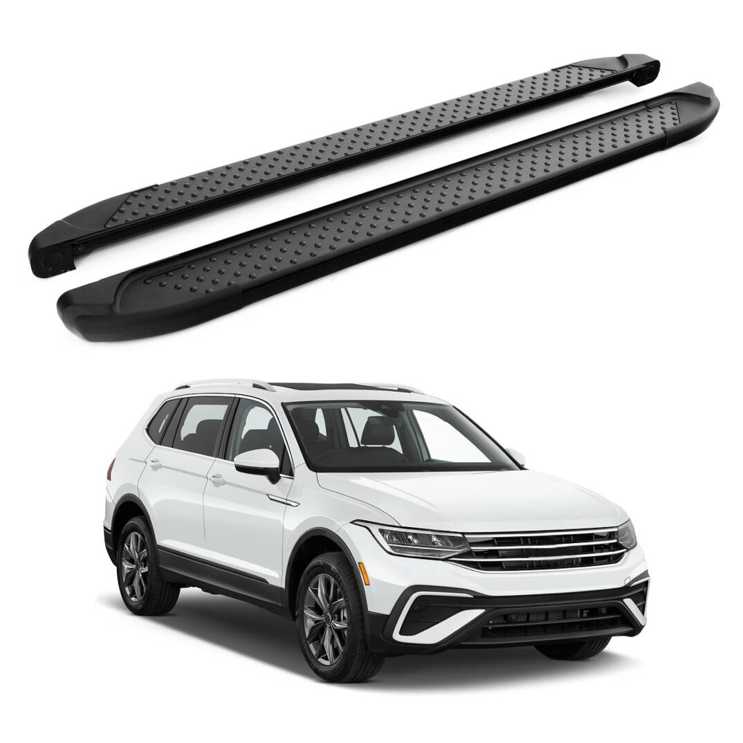 TURTLE Fits Volkswagen Tiguan (Ad/Bw) 2016-2023 Side Step Sapphire V1 Black - 1